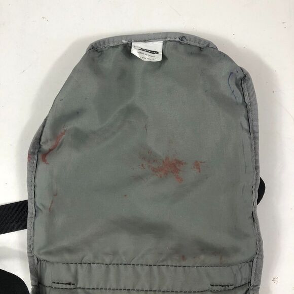 Vibrant LeSportsac Crossbody Pouch Bag Black Floral Multi-Zip Travel Shoulder - Picture 7 of 10